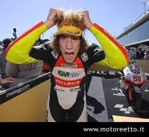 Marco Simoncelli ripping hår