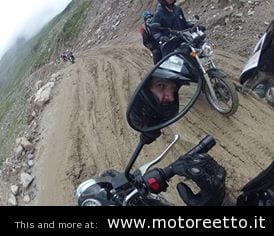 pase rohtang Ladakh Royal Enfield nel fango