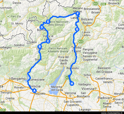 map stelvio gavia pass