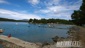 Baldarin punta acampar Križa Cres Lussino mar del verano