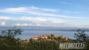 beli isla de Cres Croacia Istria viaje en moto