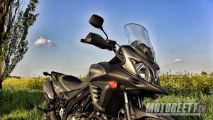 v-strom xt 650 Testi gjatë motoreetto