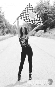 the reunion 2015 motoreetto sprint race girl