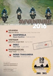 marco polo team volantino avventure 2016 motoreetto