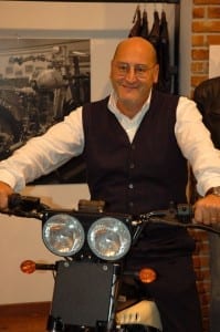 Carlo Bassi, imprenditore e socio di Borile Motociclette