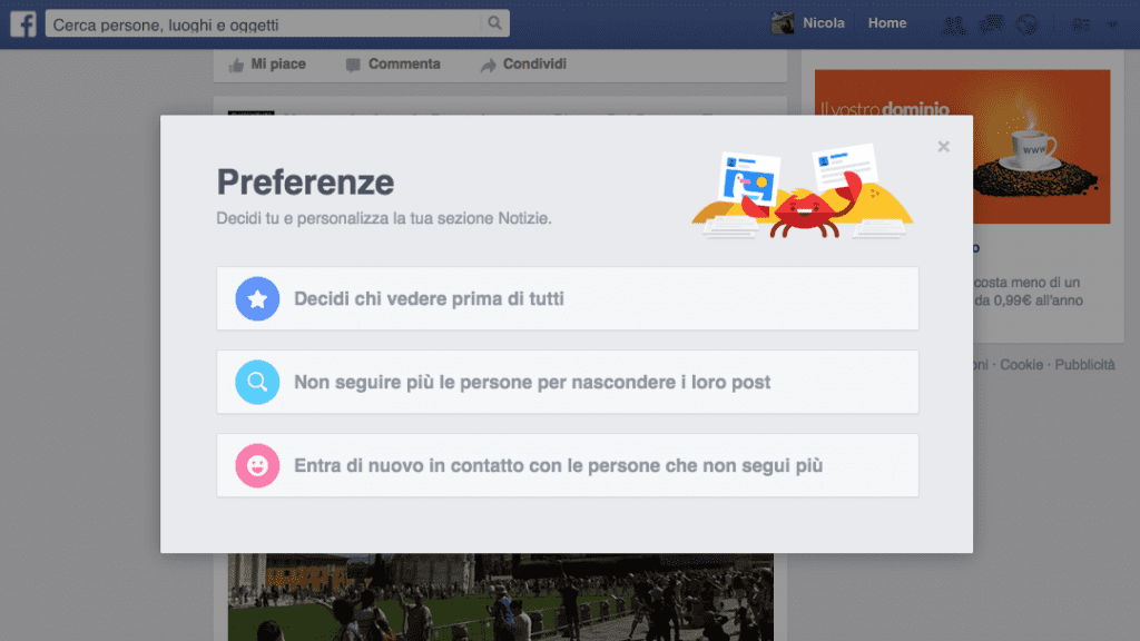 Facebook Lajm preferenca motoreetto