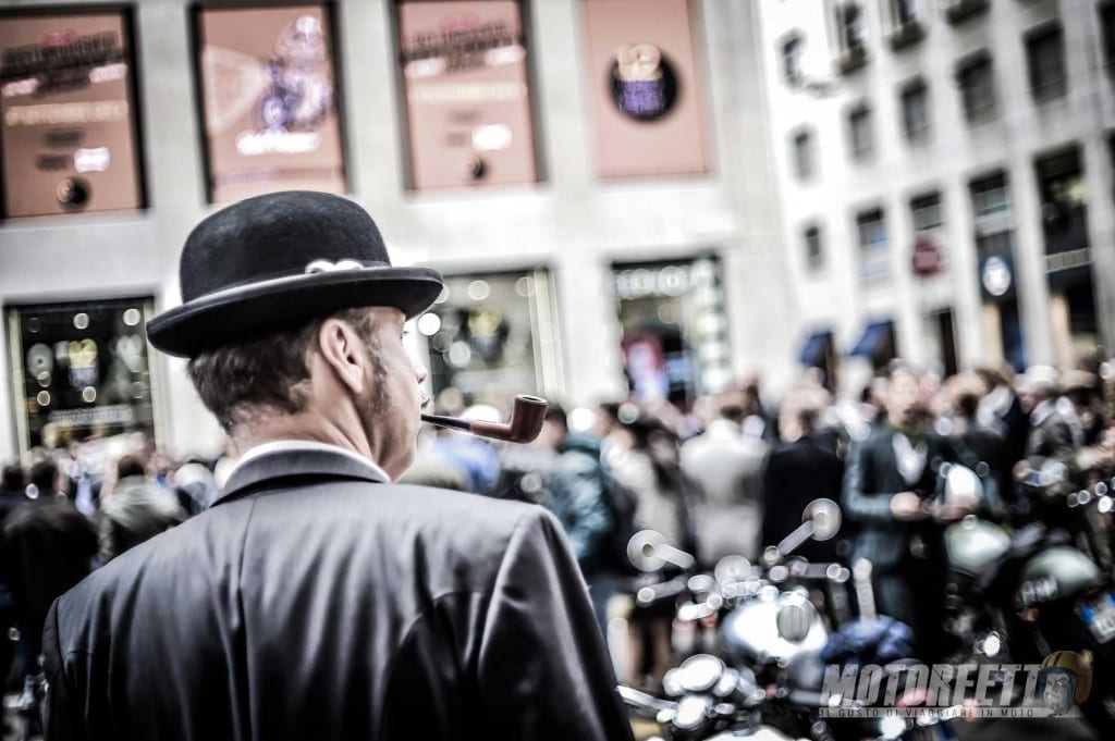 Distinguished Gentleman 's Ride 2015 Milano Serra - Motoreetto 17