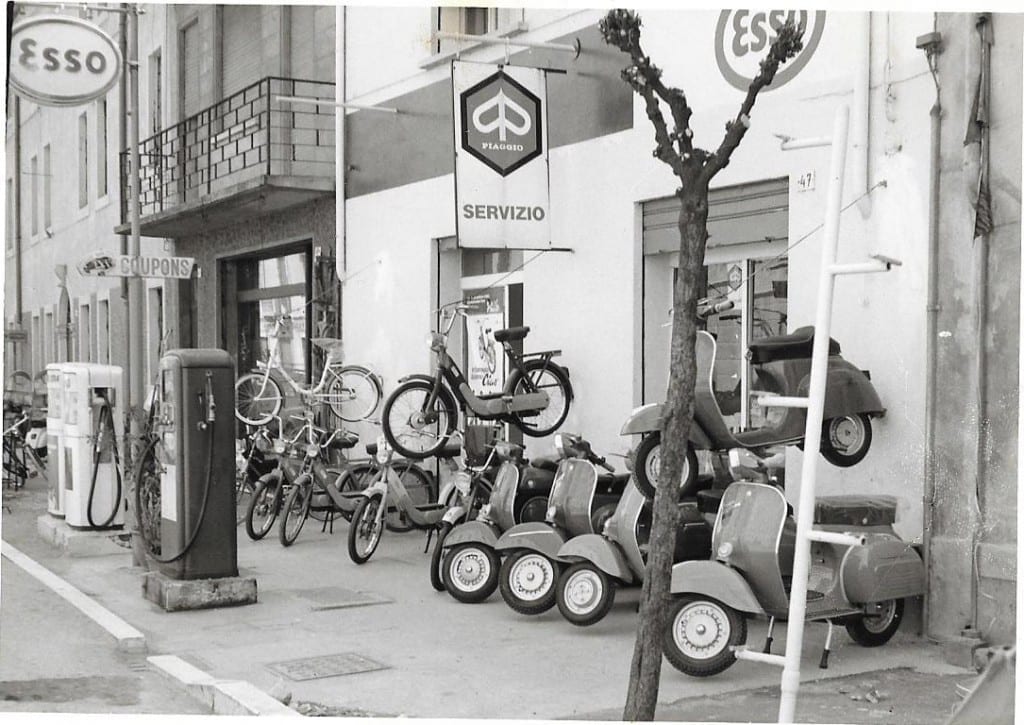 piaggio minerbe-werkswinkel in die 1960's oor ferro-tydskrif