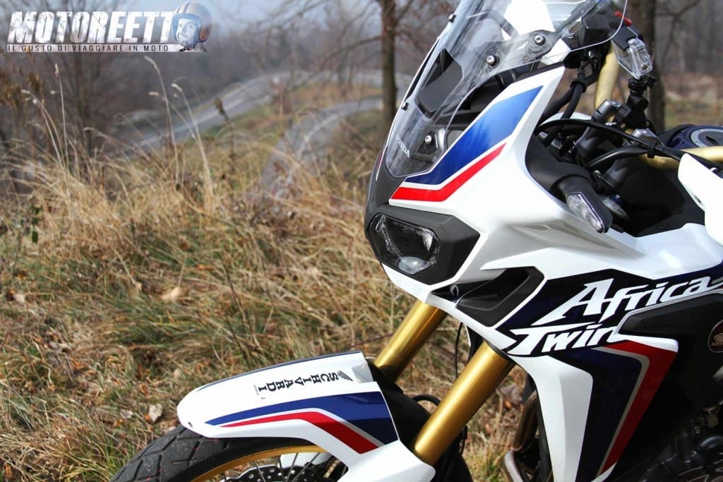 africa twin honda test prova ride dct motoreetto