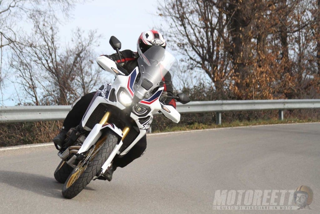 africa twin honda test prova ride dct motoreetto