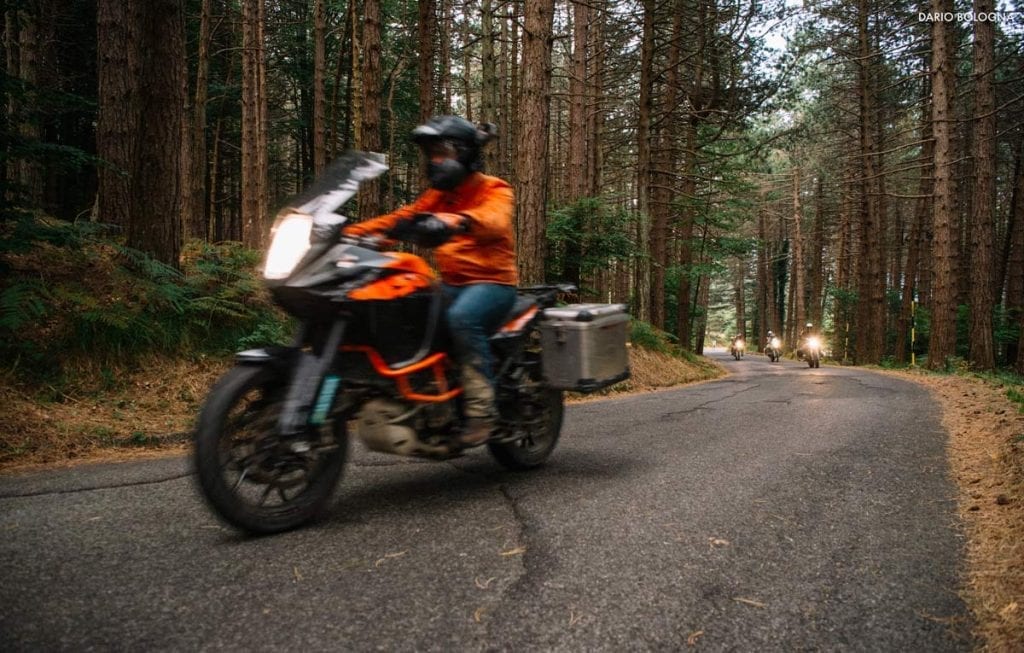 fuoricena capitolo 2 motoreetto riding ktm 1050 in the woods