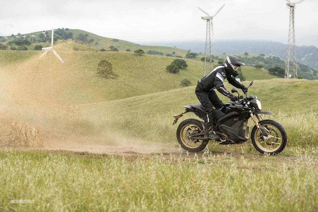 zero motorcycles 2018 dsr new color black and gold circles