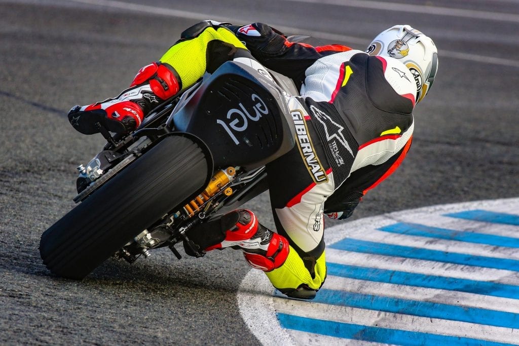 gibernau test jerez moto e