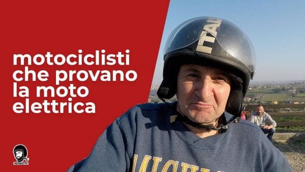 moto elettrica le reazioni dei motociclisti che la provano - motoreetto