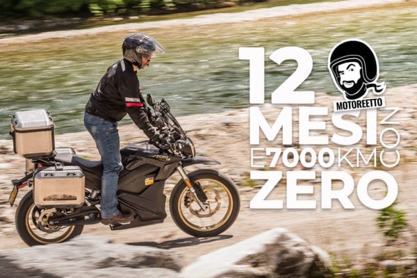 12 mesi con la moto elettrica zero 7000 km test