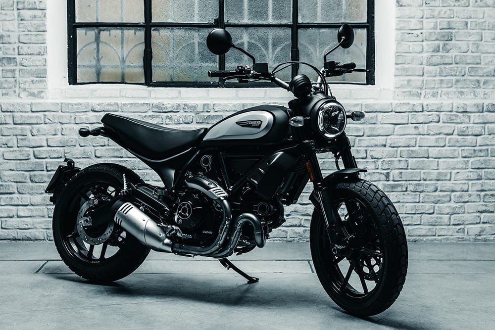 scrambler mørk ducati 2020 det dygtige træk