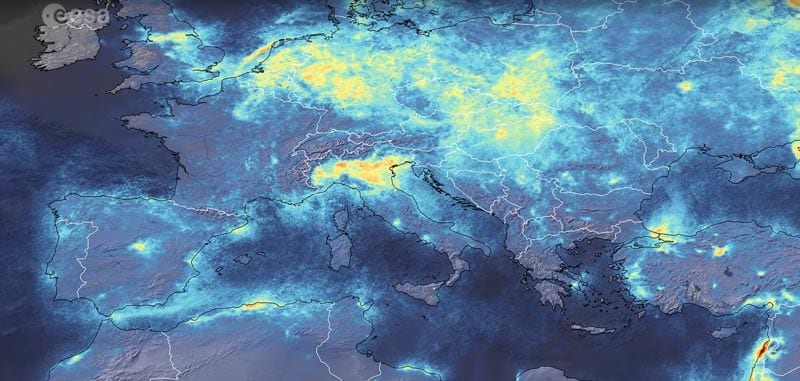 coronavirus pollution