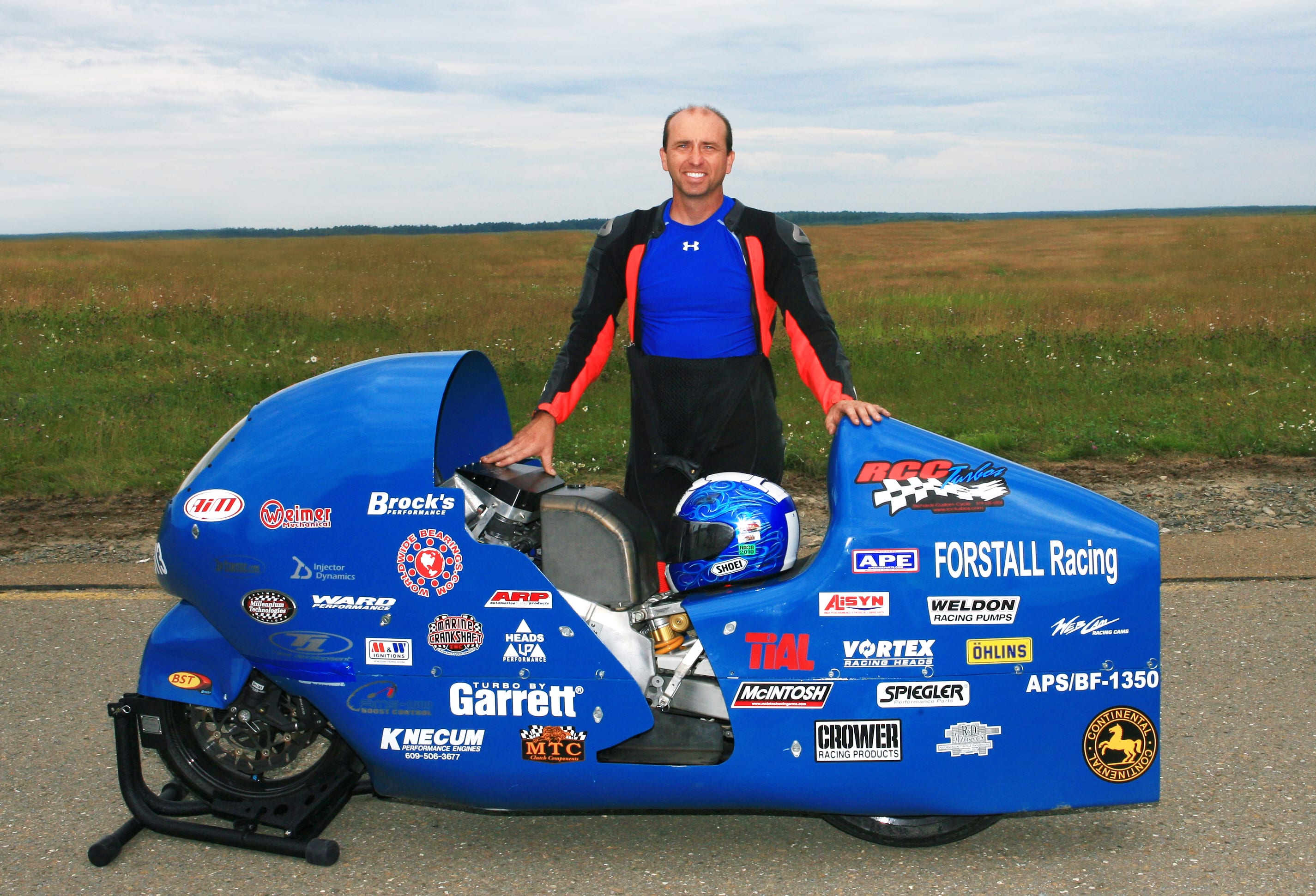 fastest motorcyclist bill warner