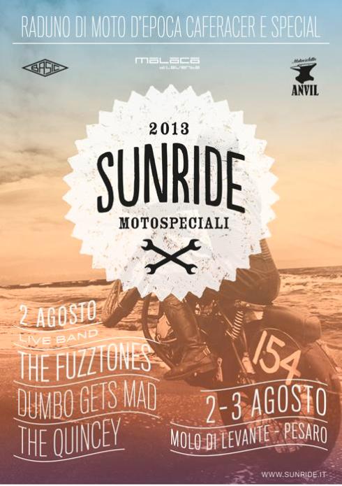 póster del evento Sunride pesaro