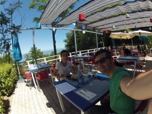 pranzo a il sorpasso km 12