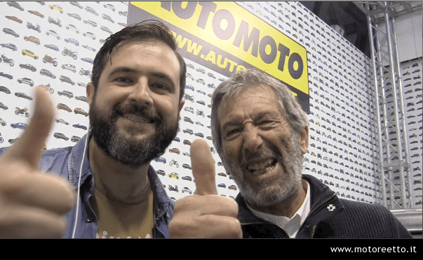 Nico Cereghini dhe motoreetto të EICMA 2013