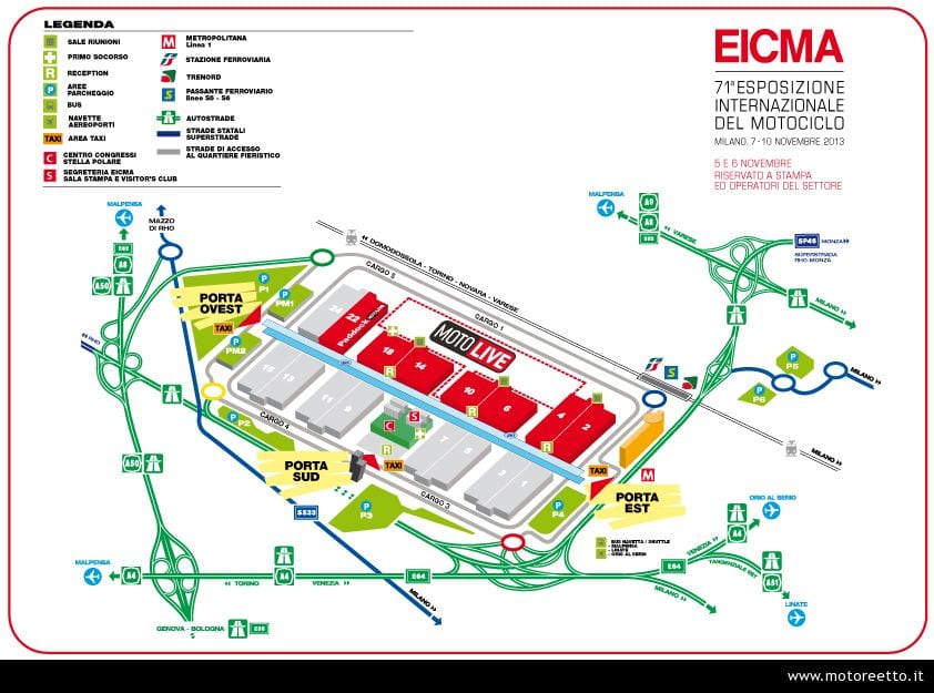 eicma map