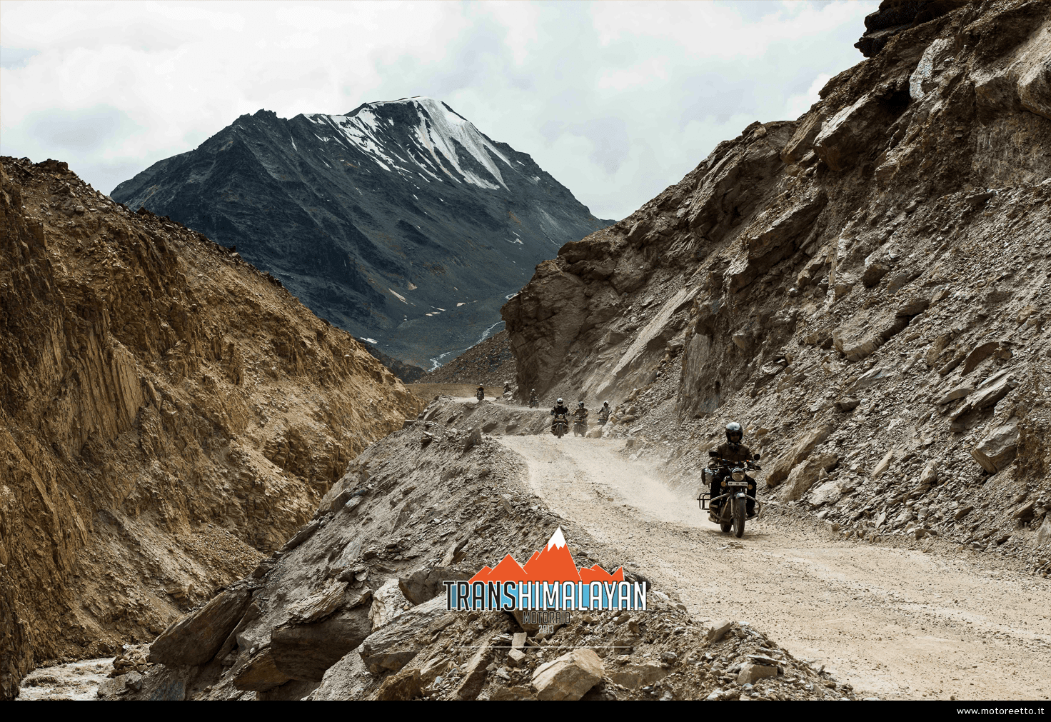 trans-Himalayan motoraid strada në kuotës