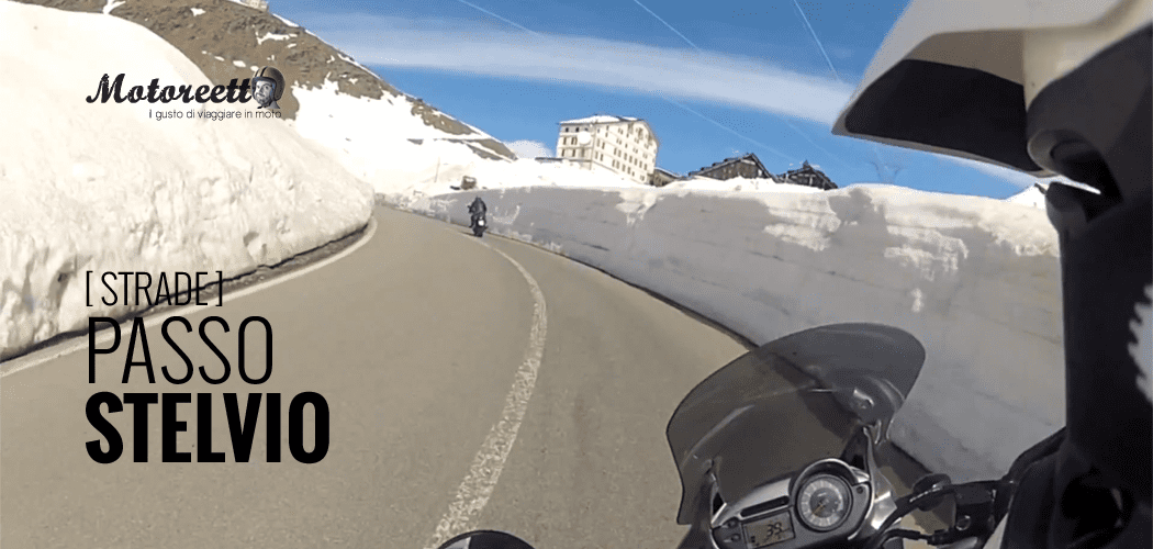 Stelvio Passo në video moto në bord