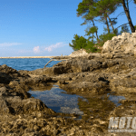 Kroatien Veli Lošinj Rovenska klipper havet Cres