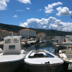 Puerto de Cres isla de Cres Croacia