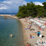 rovenska spiaggia veli losinj cres croazia mare