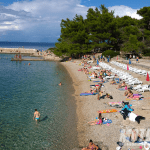 Rovenska Beach sluiers LOSINJ see Cres Kroasië