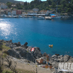 Rovenska havnen slør Losinj kroatien ferie