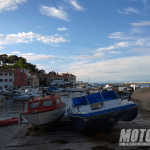 den lille havn Rovenska tilslører losinj, lussingrande sull'isola di cres croazia