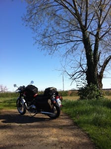 Corsica në lëvizje motoreetto Bonneville nisjes