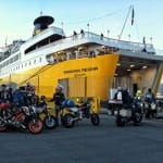 corsica in moto motoreetto ferries imbarco