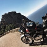 Corsica në lëvizje motoreetto calanche Bonneville