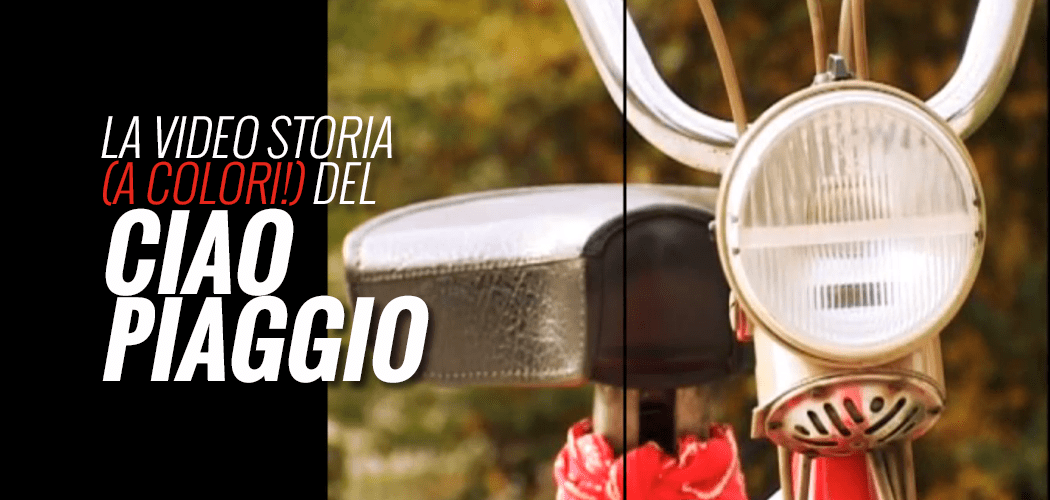 copertina piaggio ciao story