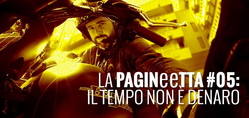 ferro magazine pagineetta tempo non è denaro motoreetto