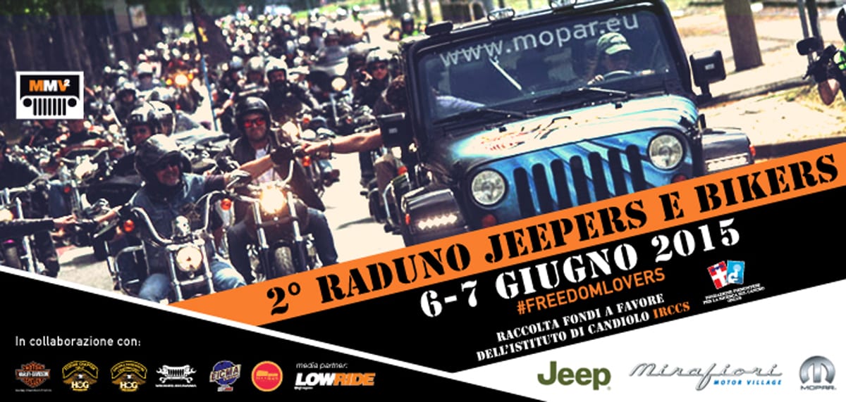 jeepers turin bikers rally 2015 mirafiori motoreetto poster