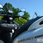 Suzuki ekonomie run Burgman 200 Tom Tom ruiter