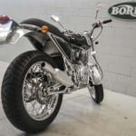 prova borile 300 cafè racer motoreetto right side rear