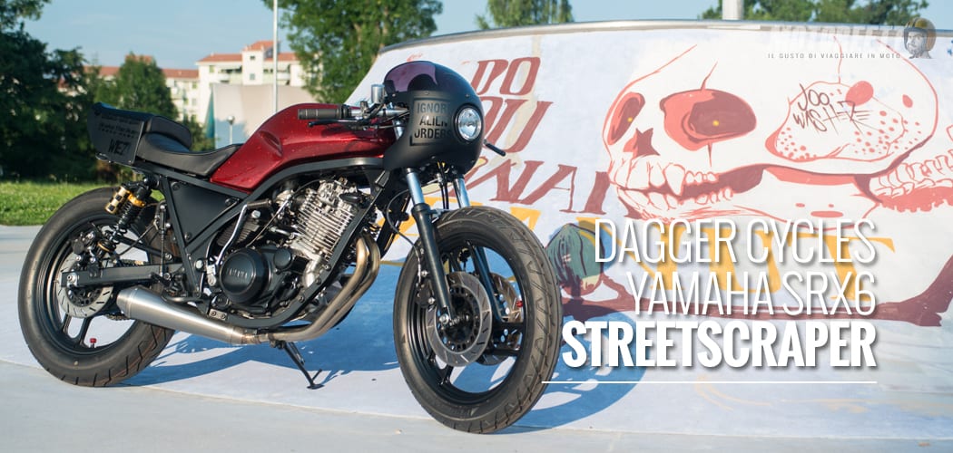 yamaha srx 6 streetscraper dagger cyklusser dækker motoreetto