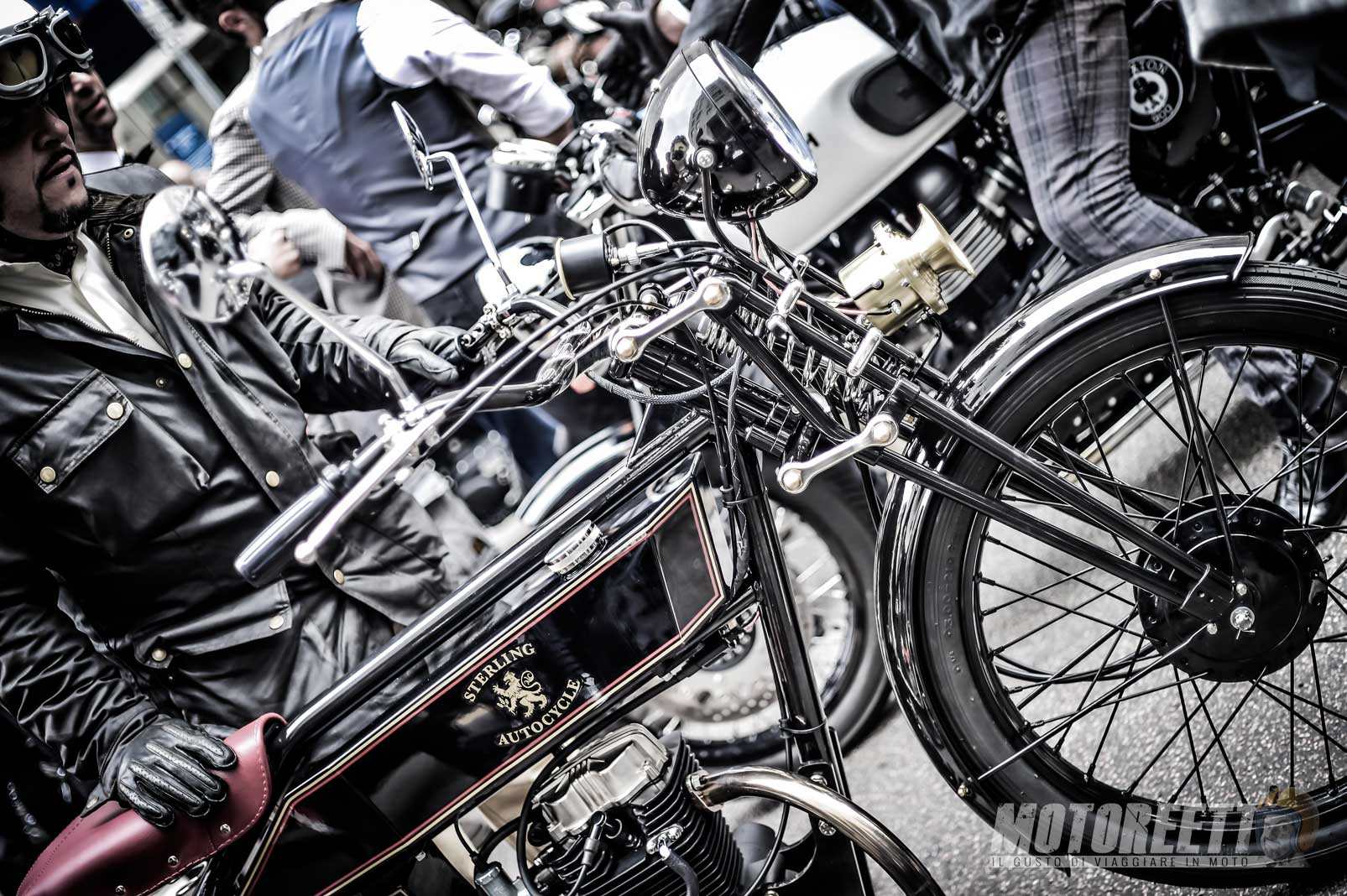 Distinguished Gentleman's Ride 2015 Milan Serra - Motoreetto 14