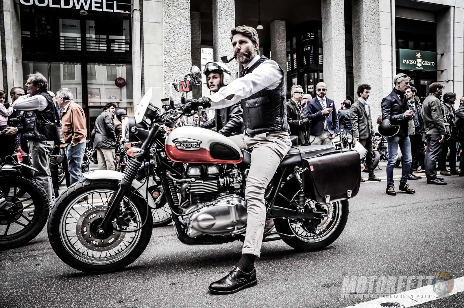 Distinguished Gentleman's Ride 2015 Milano Serra - Motoreetto 15