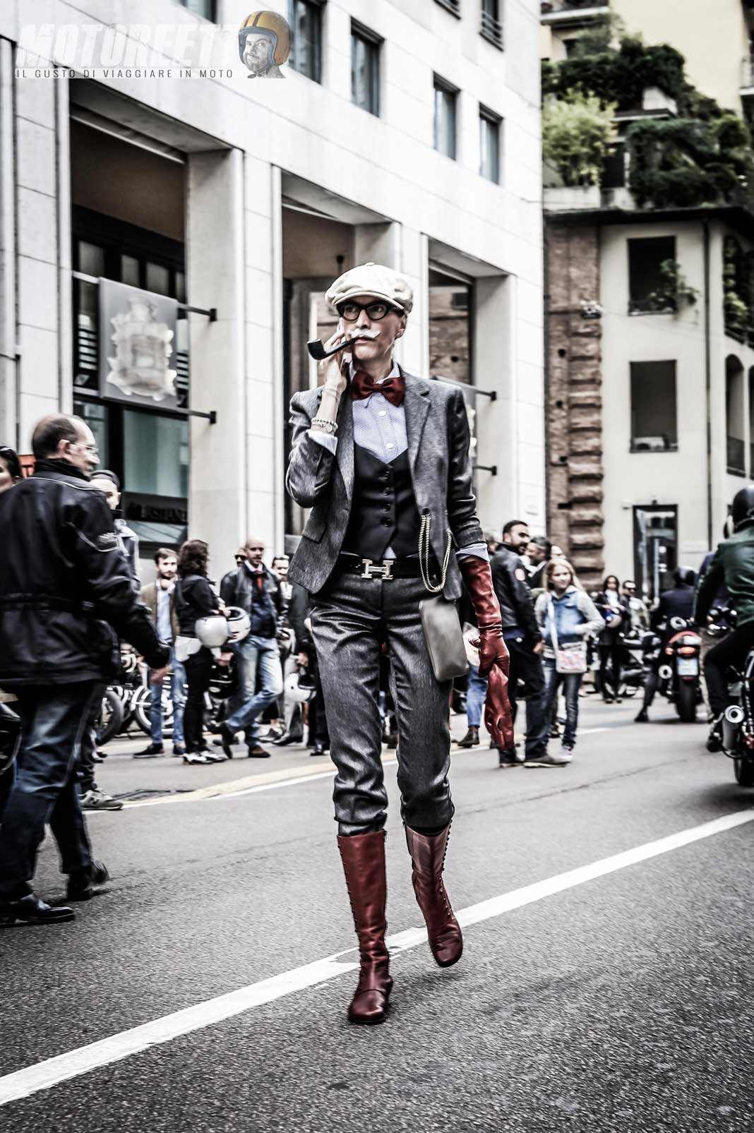 Distinguished Gentleman 's Ride 2015 Milano Serra - Motoreetto 18