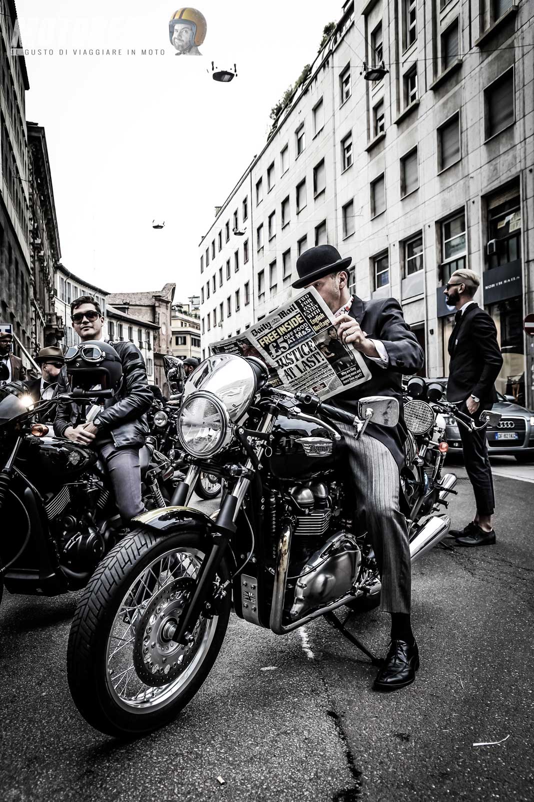 Distinguished Gentleman's Ride 2015 Milano Serra - Motoreetto 23