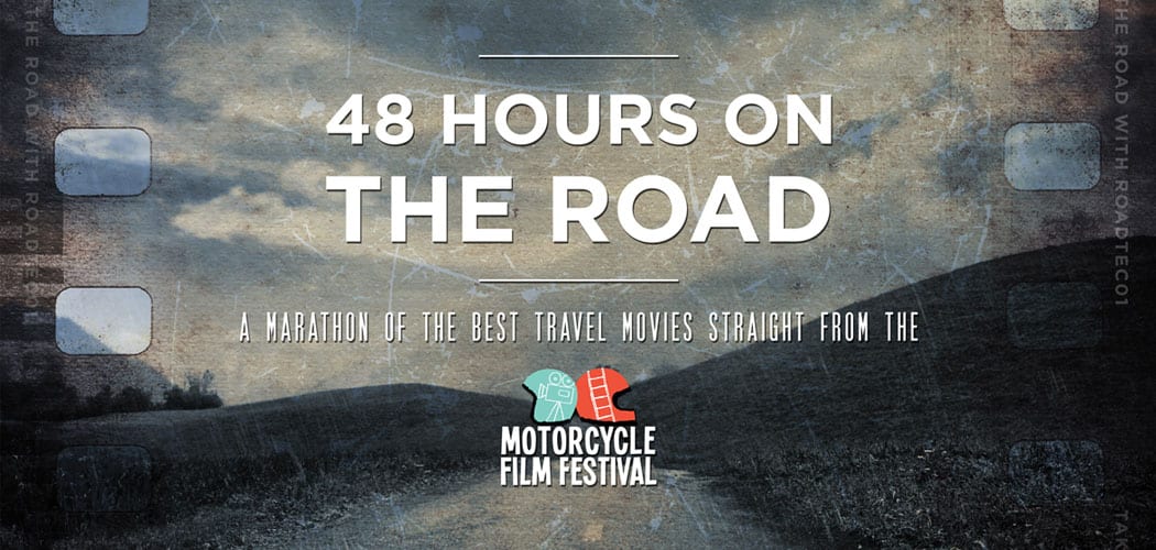 48 horas en la carretera Metzeler rodaggio motocicleta festival de cine