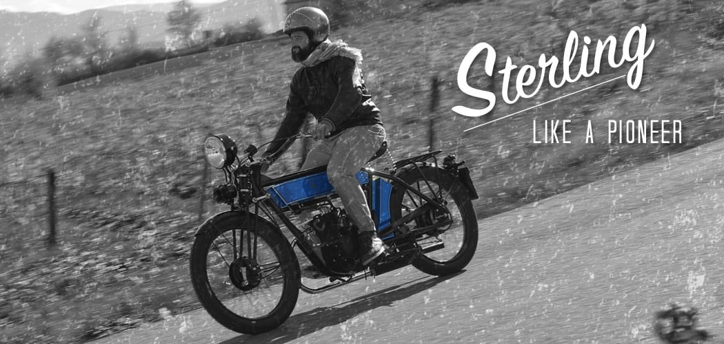 sterling the black douglas motorcycle on motoreetto - cover