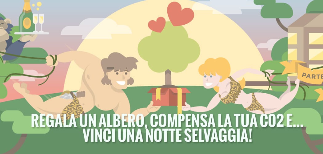 Valentín regalo del árbol de Treedom motoreetto